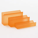Set of Three Acrylic Ring Displays