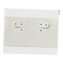Flocked Velvet Pierced Earring Card