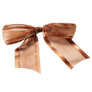 Pre-Tied Organza Bow with Satin edge