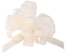 Satin Striped Stop and Lock Bow