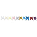 Satin Striped Butterfly Pull Bow