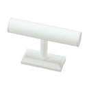 Leatherette Single T-Bar Watch and Bangle Jewelry Display