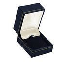 Paper Covered Pendant Box with Gold Accent