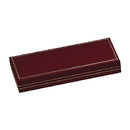 Paper Covered Small Pearl Box with Gold Accent