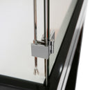 Wooden Jewelry Display Glass Showcase with White Trim