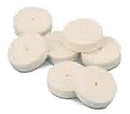 Miniature Square Edge Felt Wheel  Box 100