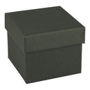 Nabuka Leatherette Single Ring Box with Cream Interior