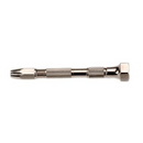 Pin Vice Nickelled Swivel Sorte