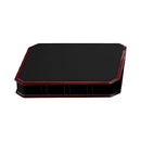 Leatherette and Wooden Jewelry Platform Display