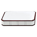 Leatherette and Wooden Jewelry Platform Display