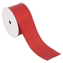 Wired Striped Metallic Ribbon