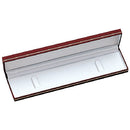 Textured Leatherette Bracelet Box with Gold Accent