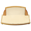 Leatherette and Wooden Jewelry Platform Display
