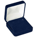 Velour Hoop Earring Box with White Sleeve