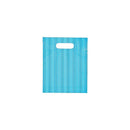 Striped Double Die Cut Plastic Bag