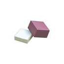 Ribbed Paper Covered Single Ring Box with Foam Insert