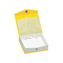 Textured Paper Covered Large Pendant Box with White Insert