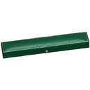 Antique Look Leatherette Bracelet Box with Satin Inner Lid