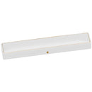 Antique Look Leatherette Bracelet Box with Satin Inner Lid