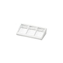 Leatherette Earring Display for 3 Pairs