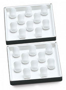 Magnetic Double Tray with 20 Ladies Ring Inserts