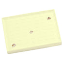 Stackable Leatherette Tray for 56 Rings