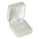 Leatherette Single Ring Box with Matching Leather Feel Inserts
