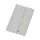 Flocked Jewelry Chains Bracelet Insert with Six Divisions