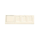 Leatherette Display Tray Insert - Three Earrings or Pendants