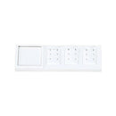 Leatherette Display Tray Insert - Three Earrings or Pendants
