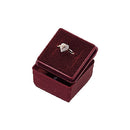 Extra Small Plastic Single Ring Box with Foam Insert