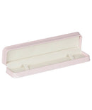 Embossed Leatherette Bracelet Box with Cream Leatherette Interior