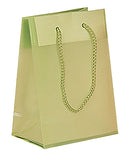 Fashion Frosted Plastic Bag with Rope Handles