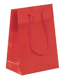 Fashion Frosted Plastic Bag with Rope Handles