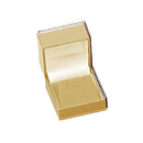Leatherette Single Earring Box with Matching Insert and White Window