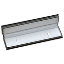 Lizard Skin Textured Leatherette Bracelet Box with White Interior