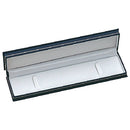 Lizard Skin Textured Leatherette Bracelet Box with White Interior