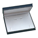 Lizard Skin Textured Leatherette Large Set Box with White Interior