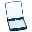 Lizard Skin Textured Leatherette Pearl Box with White Interior