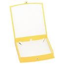Lizard Skin Textured Leatherette Pearl Box with White Interior