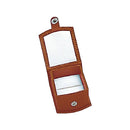 Lizard Skin Textured Leatherette Single Ring Box with White Interior