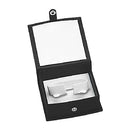 Lizard Skin Textured Leatherette Bangle Box with White Interior