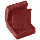 Suede Collar Watch Box with Domed Lids and Matching Interior