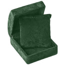 Suede Collar Watch Box with Domed Lids and Matching Interior