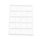 Leatherette Display Tray with 20 Pendant - Earring Pads