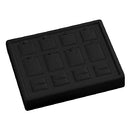 Leatherette Earring and Ring Display Tray