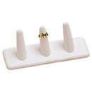 Leatherette Finger Ring Display