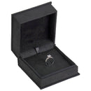 Alessandria Suede Single Ring / Earring Box