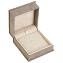 Alessandria Suede Single Ring / Earring Box