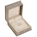 Alessandria Suede Single Ring / Earring Box
